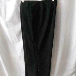 Versailles Crop Pant 16 Wide Leg Dressy Black